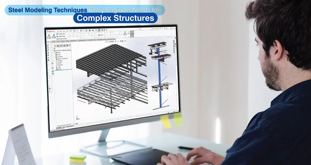 Advanced Steel Modeling Techniques for Complex Structures